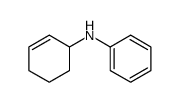 N-cyclohex-2-en-1-ylaniline Structure