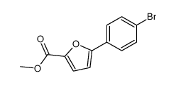 methyl 5-(4-bromophenyl)furan-2-carboxylate结构式