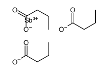 BUTANOICACIDANTIMONY(3+)SALT Structure