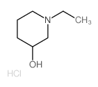 (3S)-1-ethylpiperidin-3-ol结构式