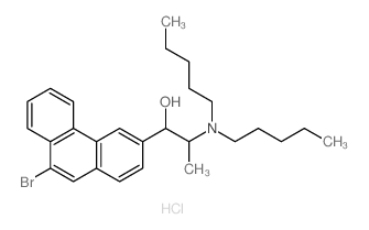 1-(9-bromophenanthren-3-yl)-2-(dipentylamino)propan-1-ol结构式