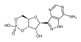 formycin cyclic 3',5'-monophosphate结构式