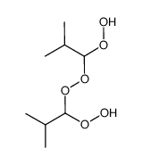 bis(1-hydroperoxy-2-methyl-propyl)peroxide Structure