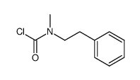 methyl-phenethyl-carbamoyl chloride结构式