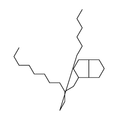 Octahydro-1-(2-octyldecyl)pentalene structure