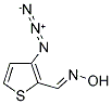 3-AZIDOTHIOPHENE-2-CARBALDEHYDE OXIME结构式