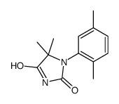 1-(2,5-dimethylphenyl)-5,5-dimethylimidazolidine-2,4-dione Structure