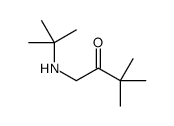 1-(tert-butylamino)-3,3-dimethylbutan-2-one Structure