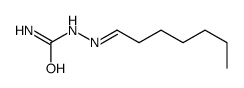 (heptylideneamino)urea Structure