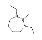 1,3-diethyl-2-methyl-1,3,2-diazaboracycloheptane结构式