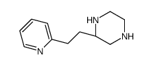 Piperazine, 2-[2-(2-pyridinyl)ethyl]-, (2S)- (9CI) structure