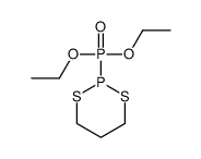 2-diethoxyphosphoryl-1,3,2-dithiaphosphinane结构式