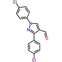 1,3-Bis(4-chlorophenyl)-1H-pyrazole-4-carbaldehyde picture