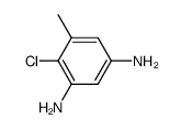 1,3-Benzenediamine,4-chloro-5-methyl-结构式