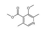 methyl 3-methoxy-2,5-dimethylpyridine-4-carboxylate Structure