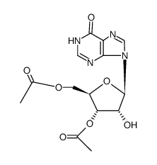 O3',O5'-diacetyl-inosine Structure
