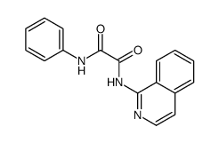N'-isoquinolin-1-yl-N-phenyloxamide Structure
