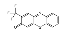 2-(trifluoromethyl)phenothiazin-3-one Structure