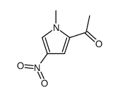 1-(1-methyl-4-nitropyrrol-2-yl)ethanone Structure