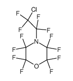 4-(2-chloro-1,1,2,2-tetrafluoro-ethyl)-2,2,3,3,5,5,6,6-octafluoro-morpholine Structure