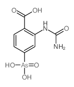 4-arsono-2-(carbamoylamino)benzoic acid picture