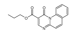 1-Oxo-1H-pyrimido[1,2-a]quinoline-2-carboxylic acid propyl ester structure