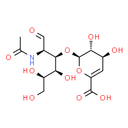 UNSATURATED CHONDROITIN DISACCHRIDE 10-S SODIUM结构式
