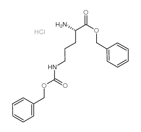 H-Orn(Z)-OBzl.HCl structure