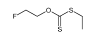 O-(2-fluoroethyl) ethylsulfanylmethanethioate Structure