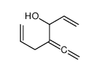 4-ethenylidenehepta-1,6-dien-3-ol Structure