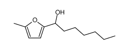 1-(5-methyl-furan-2-yl)-heptan-1-ol结构式