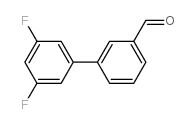3,5-二氟联苯-3-甲醛结构式