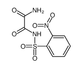N'-(2-nitrophenyl)sulfonyloxamide结构式