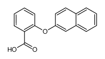 2-(naphthalen-2-yloxy)-benzoic acid Structure