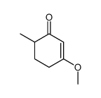 3-methoxy-6-methyl-2-cyclohexenone Structure