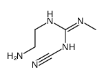 1-(2-aminoethyl)-3-cyano-2-methylguanidine结构式