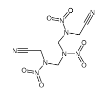 3,5,7-Trinitro-3,5,7-triazanonandisaeuredinitril Structure