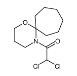 2,2-dichloro-1-(1-oxa-5-azaspiro[5.6]dodecan-5-yl)ethanone结构式