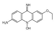 7-ethoxy-10-hydroxy-9-iminoacridin-3-amine Structure