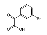 2-(3-bromophenyl)-2-oxoacetic acid structure