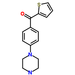 (4-PIPERAZIN-1-YL-PHENYL)-THIOPHEN-2-YL-METHANONE结构式