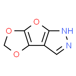 1H-[1,3]Dioxolo[4,5]furo[2,3-c]pyrazole (9CI) structure