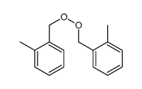 1-methyl-2-[(2-methylphenyl)methylperoxymethyl]benzene Structure