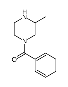 (3-甲基哌嗪-1-基)-苯基甲基酮结构式