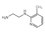 N-(3-METHYLPYRIDIN-2-YL)ETHANE-1,2-DIAMINE structure
