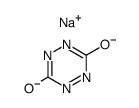 monosodium mono(1,2,4,5-tetrazine-3,6-bis(olate)) Structure