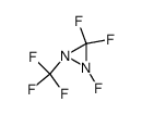 Perfluoro-1-methyldiaziridine结构式