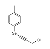 3-(4-methylphenyl)selanylprop-2-yn-1-ol Structure