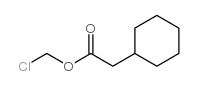 CYCLOHEXANE ACETIC ACID CHLOROMETHYL ESTER结构式