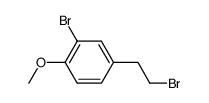 2-bromo-4-(2-bromo-ethyl)-anisole结构式